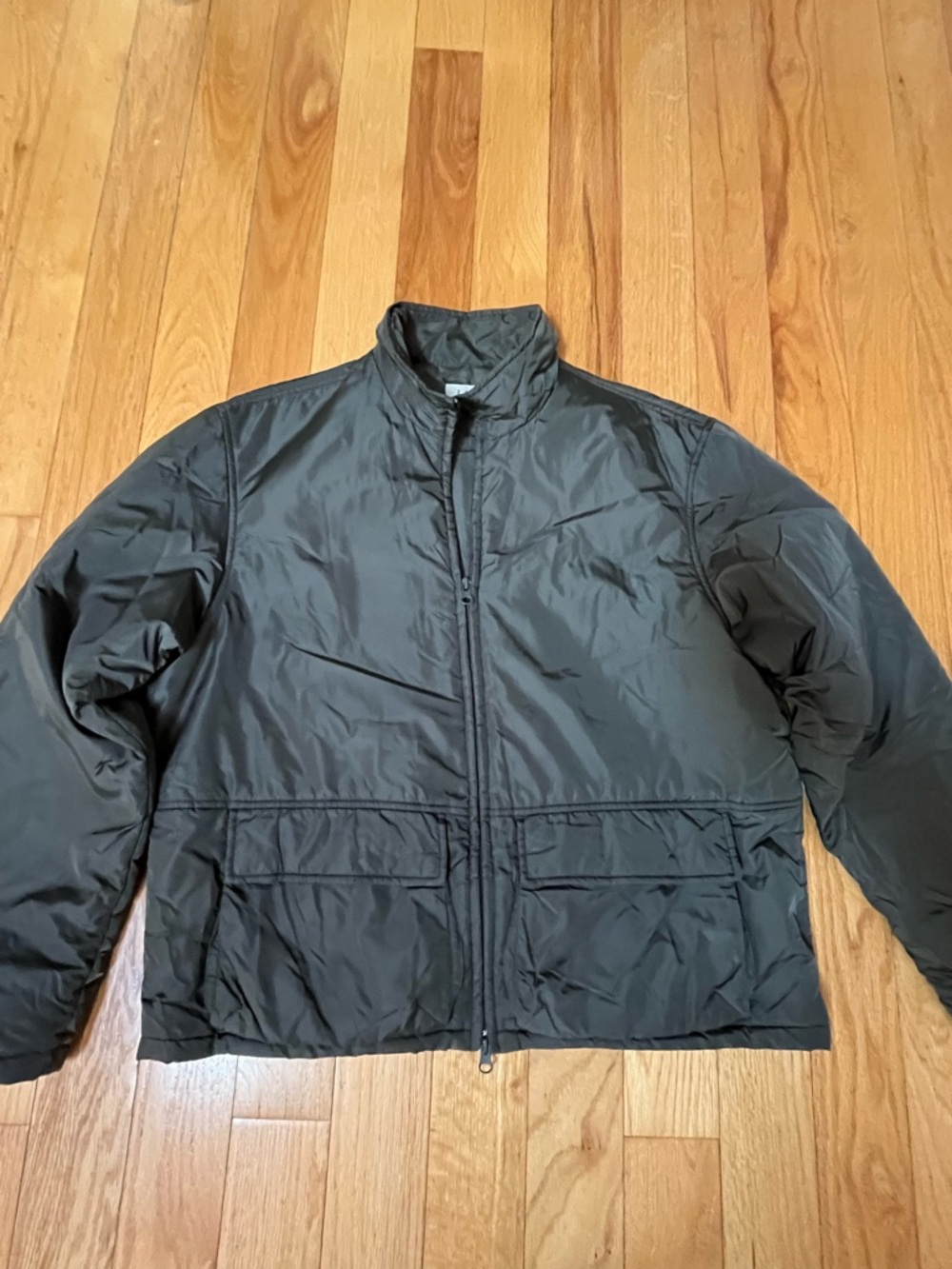 J-Crew-Ladies Quilted Zip-Front Jacket